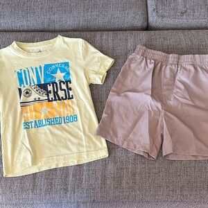 Converse kids matching set